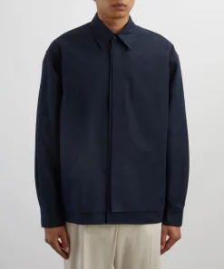 Le17septembre Shirts^Double-Layered Cotton Shirt