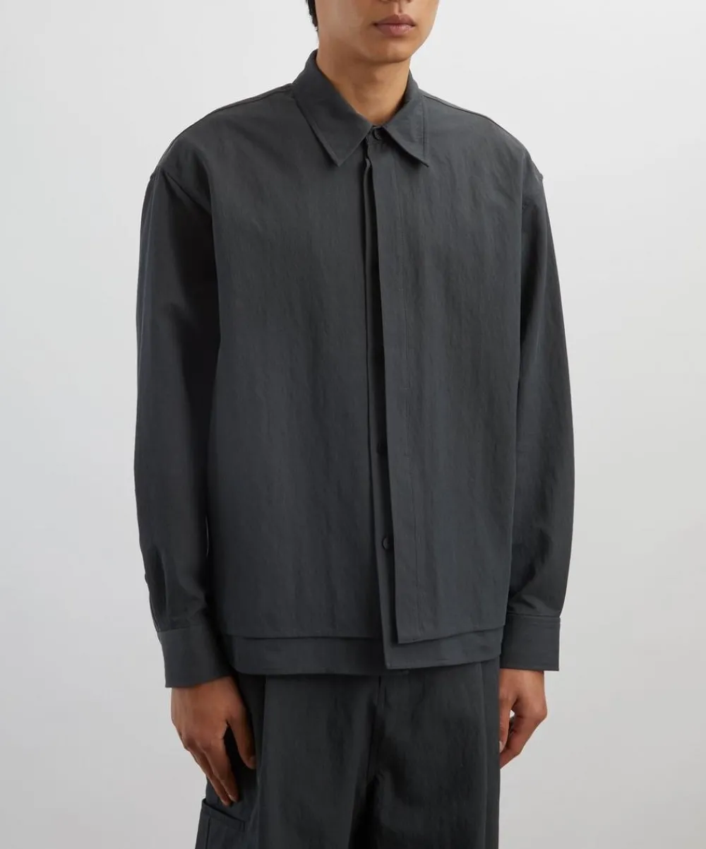 Le17septembre Shirts^Double-Layered Technical Shirt