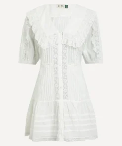RIXO Dresses^Dove Cotton Mini Dress