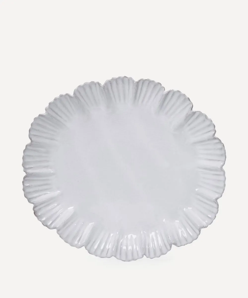 Astier de Villatte Tableware^Drapé Dinner Plate