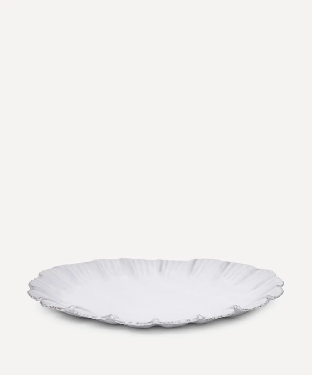 Astier de Villatte Tableware^Drapé Dinner Plate