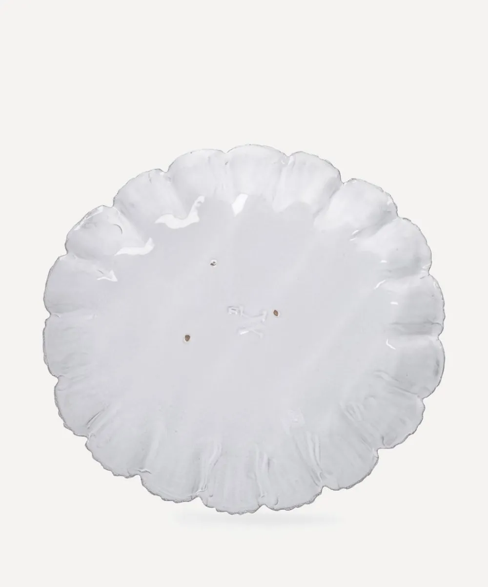 Astier de Villatte Tableware^Drapé Dinner Plate