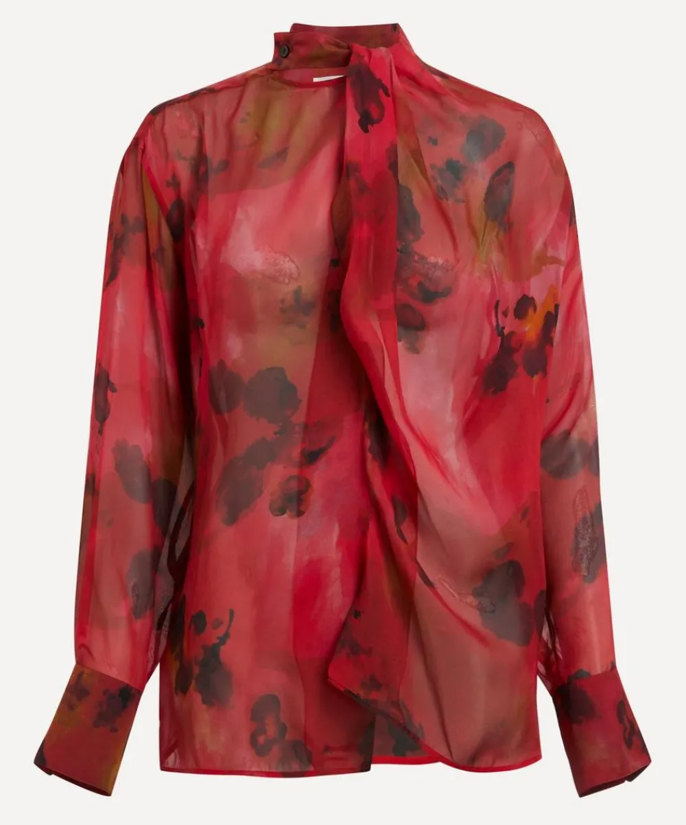 Victoria Beckham Tops^Drape Detail Blouse