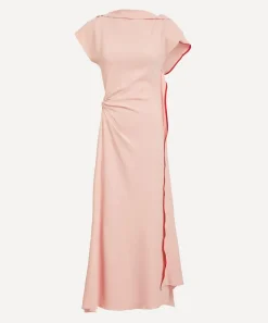 Victoria Beckham Dresses^Drape Sleeve Midi Dress