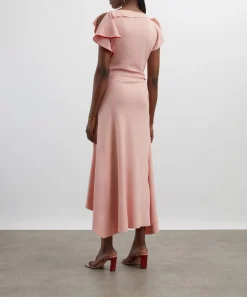 Victoria Beckham Dresses^Drape Sleeve Midi Dress