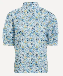 Liberty Tops^Dreams of Summer Puff-Sleeve Shirt