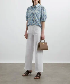 Liberty Tops^Dreams of Summer Puff-Sleeve Shirt