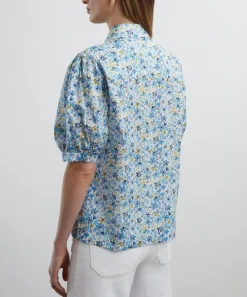 Liberty Tops^Dreams of Summer Puff-Sleeve Shirt