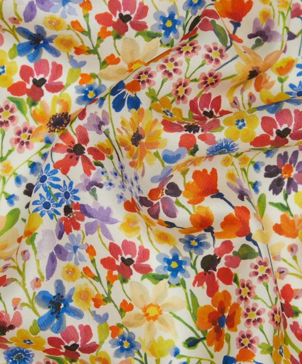 Liberty Fabrics Monument Twill|Classic Silks^Dreams of Summer Silk Twill