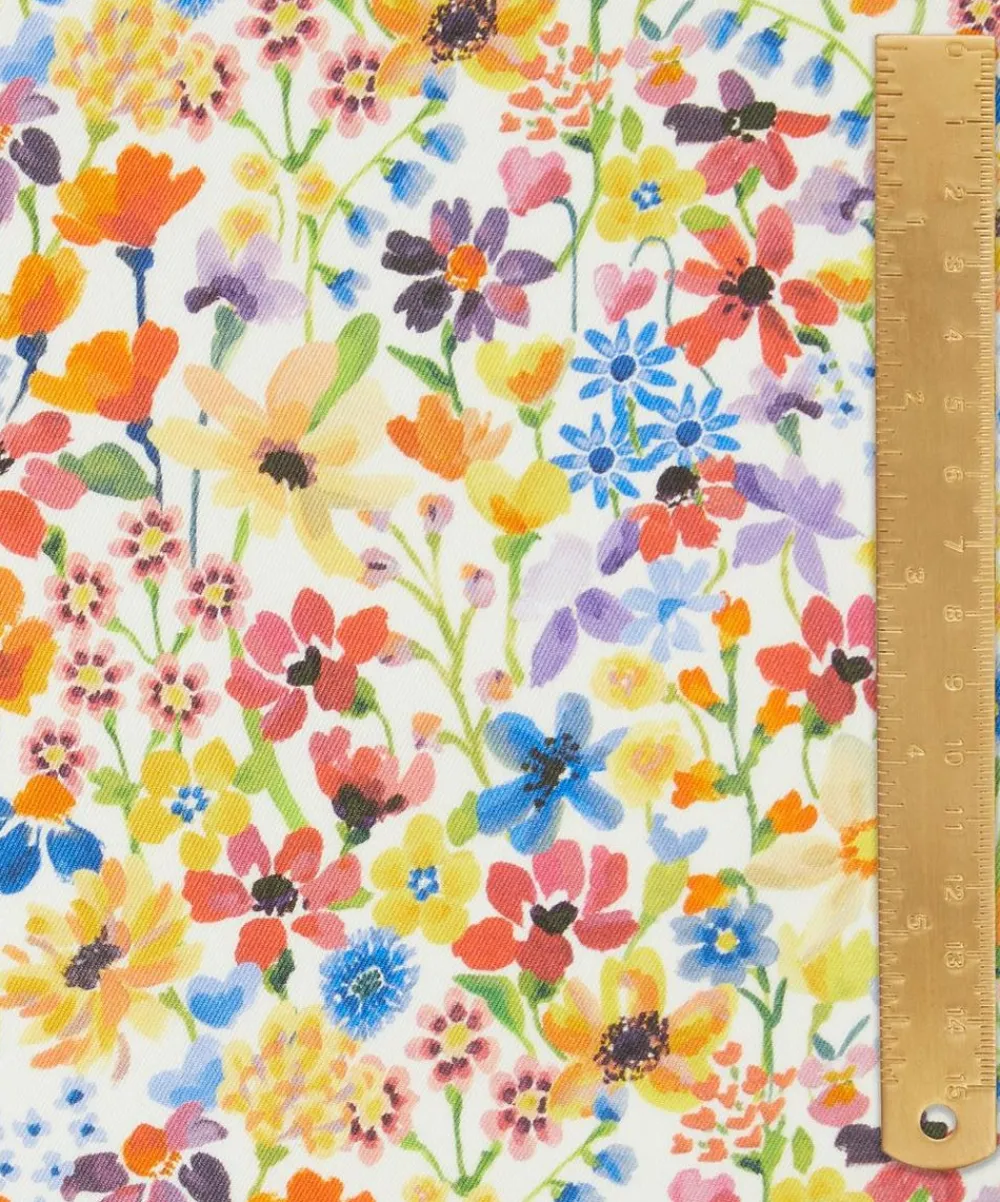 Liberty Fabrics Monument Twill|Classic Silks^Dreams of Summer Silk Twill