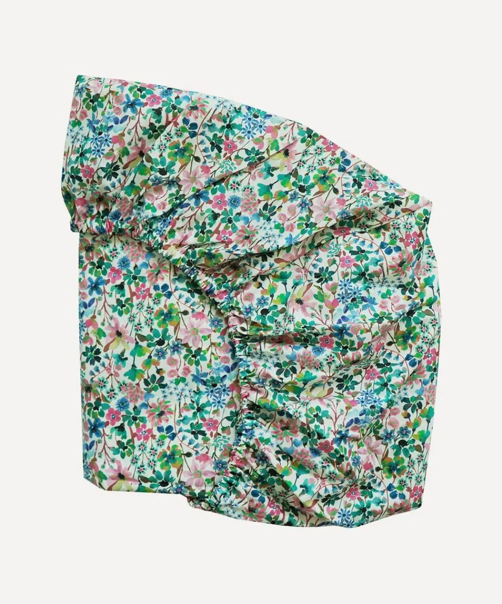 Coco & Wolf Bedding^Dreams of Summer Tana Lawn™ Cotton Double Fitted Sheet
