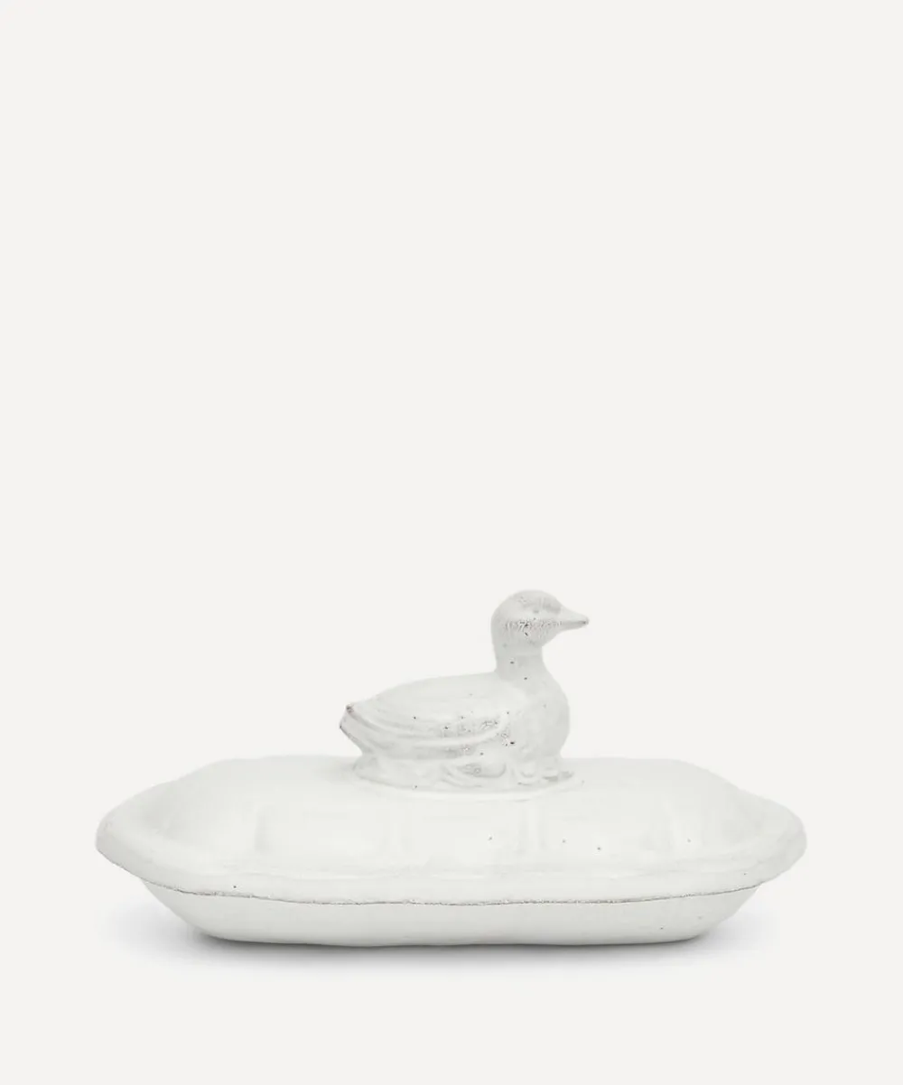 Astier de Villatte Ornaments^Duckling Box