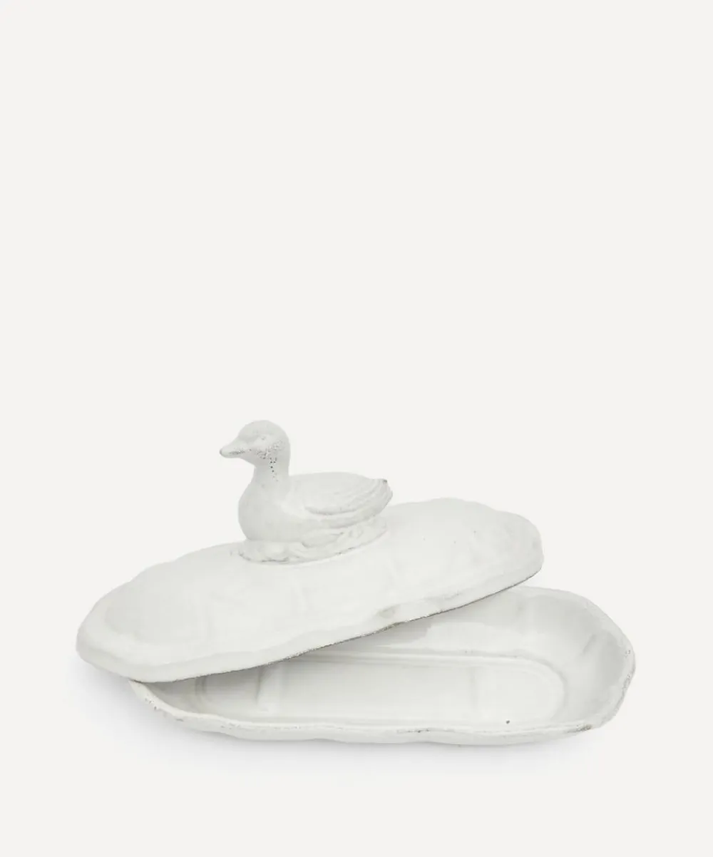 Astier de Villatte Ornaments^Duckling Box