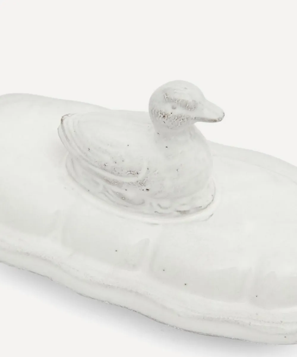 Astier de Villatte Ornaments^Duckling Box