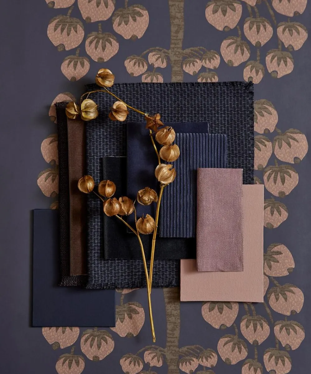 Liberty Interiors Furnishing Fabrics^Duncombe in Sloe