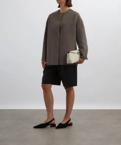 Loulou Studio Coats & Jackets^Dunne Wool-Cashmere Drap Short Coat