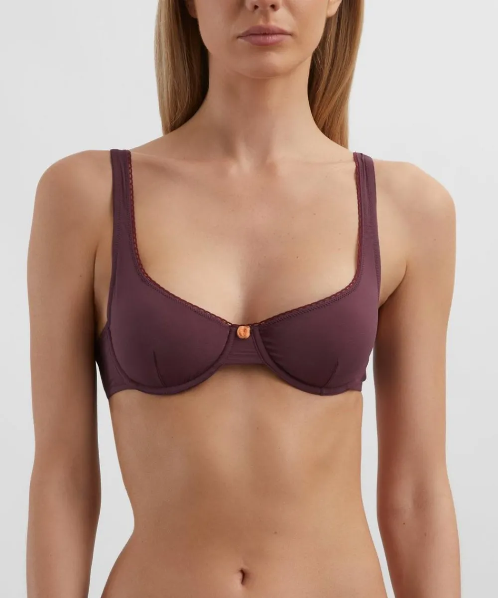 Fruity Booty Lingerie^Dusty Plum Bra