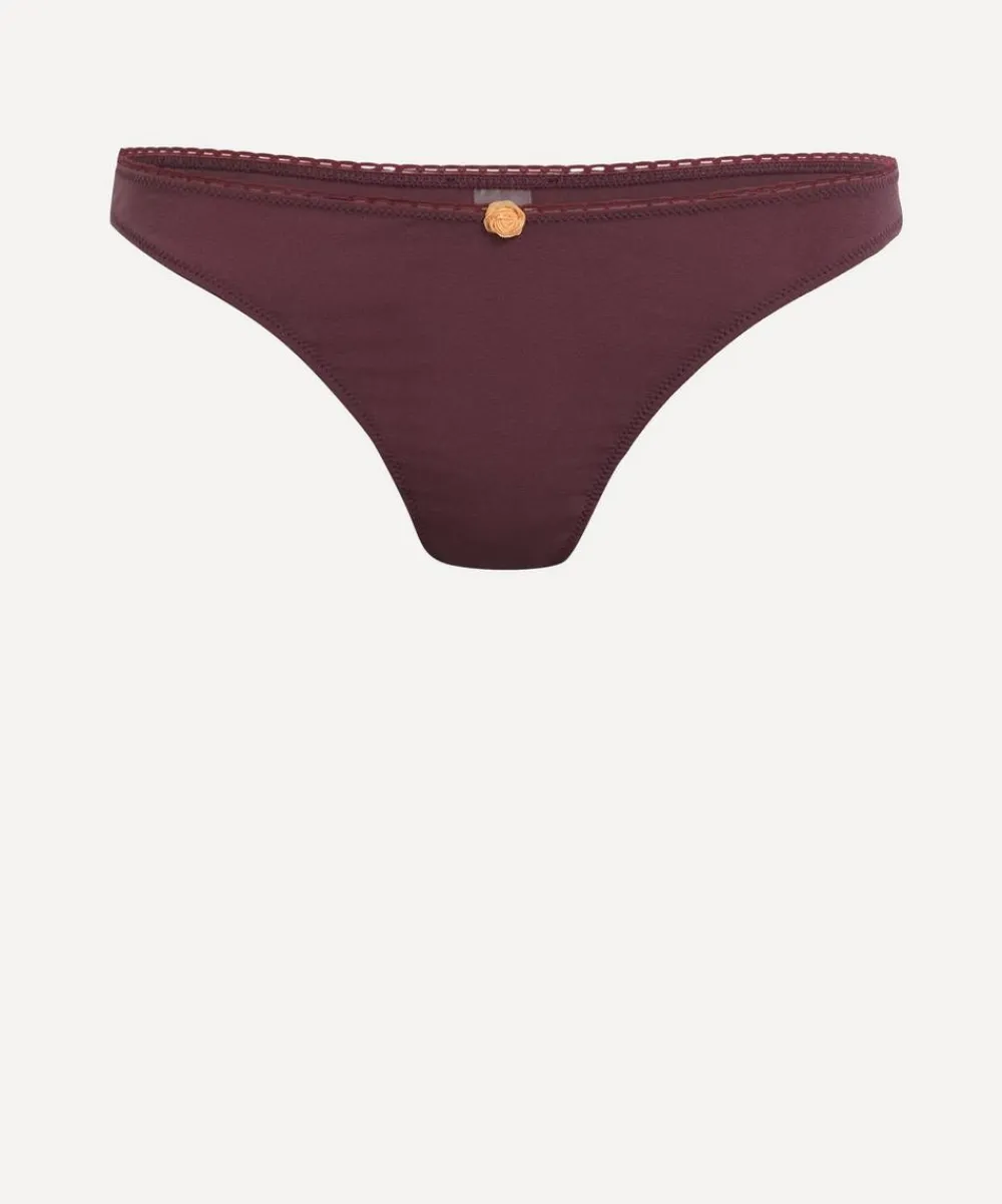 Fruity Booty Lingerie^Dusty Plum Thong