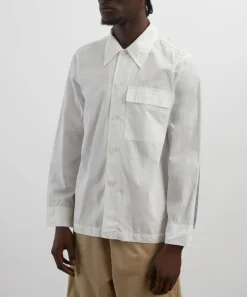 Universal Works Shirts^Ecru Poplin Cruiser Shirt