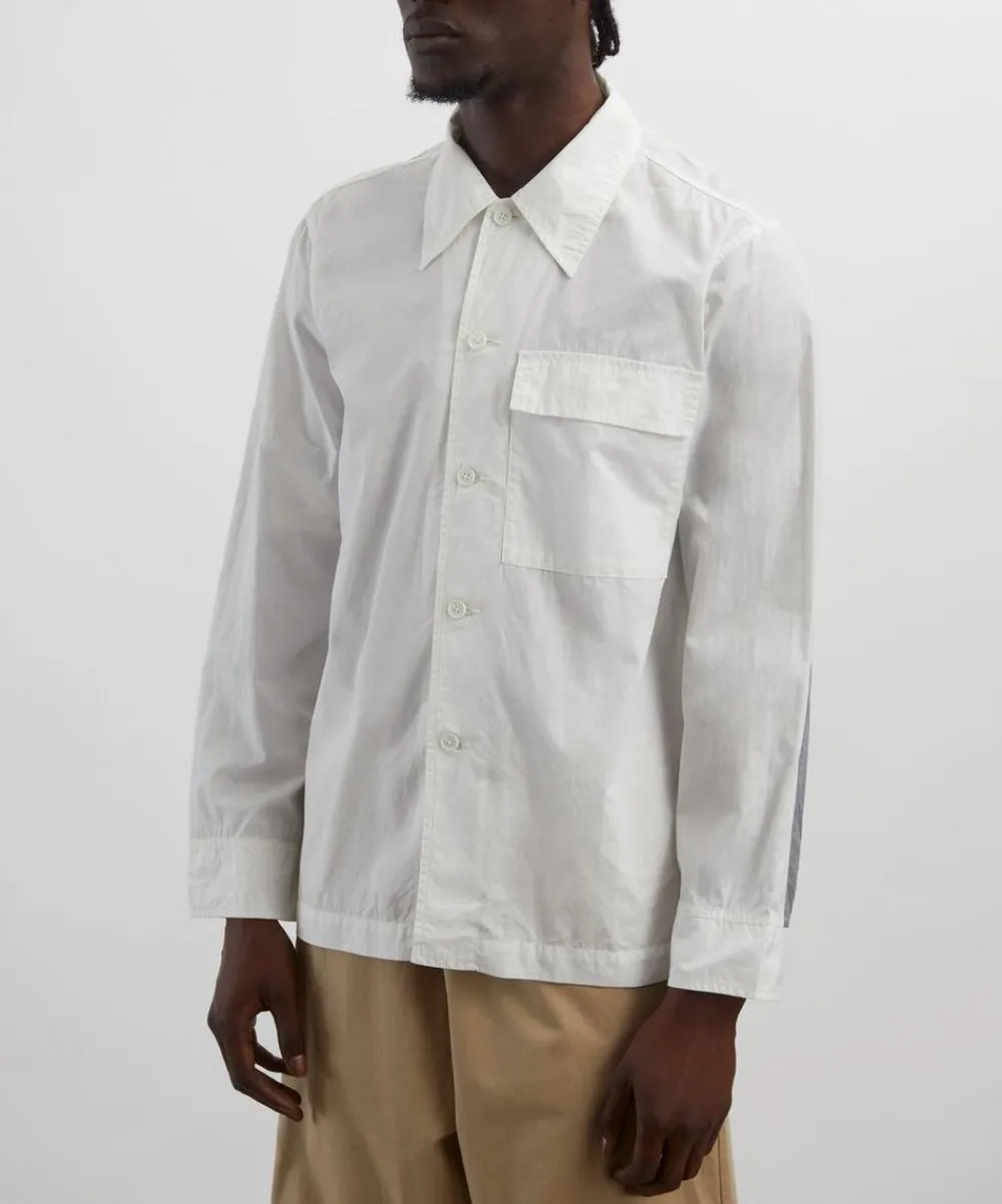 Universal Works Shirts^Ecru Poplin Cruiser Shirt