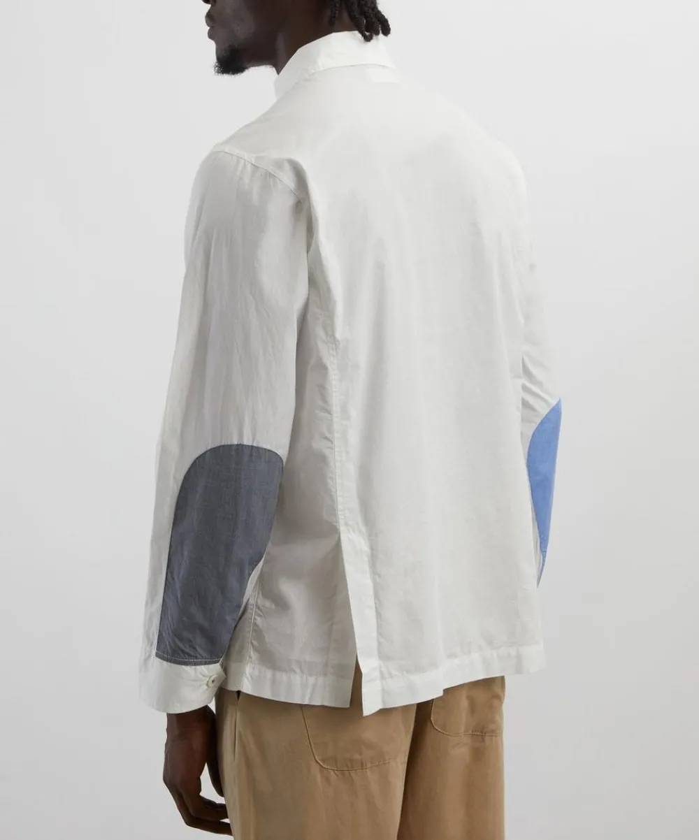 Universal Works Shirts^Ecru Poplin Cruiser Shirt