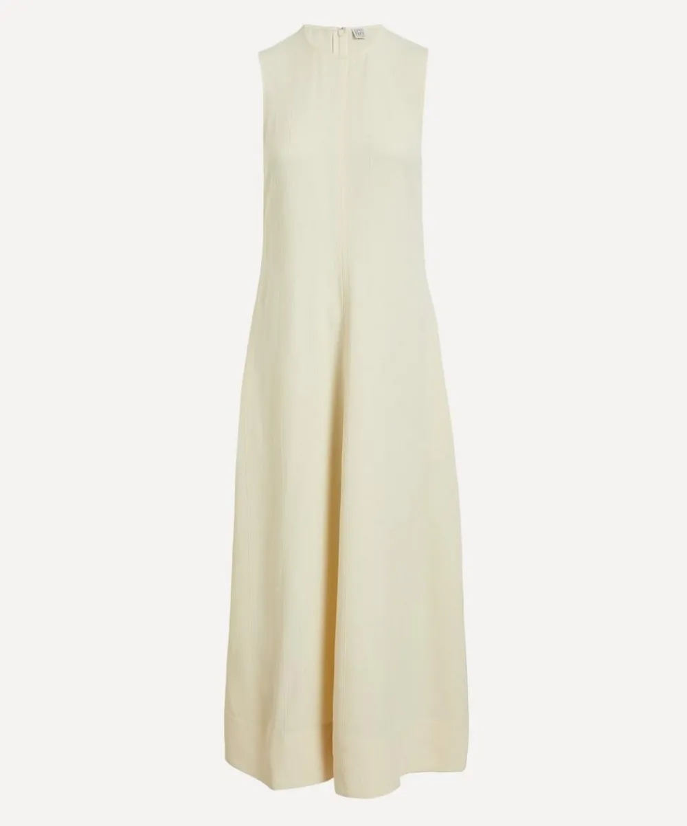 Toteme Dresses^Ecru Woven Stripe Dress