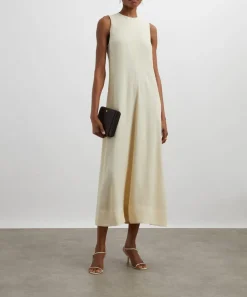 Toteme Dresses^Ecru Woven Stripe Dress