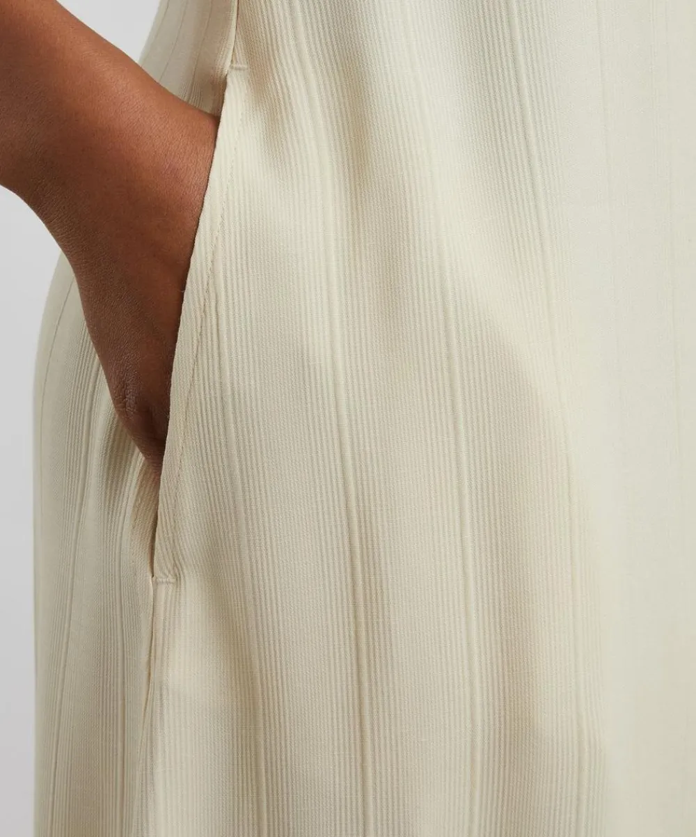 Toteme Dresses^Ecru Woven Stripe Dress