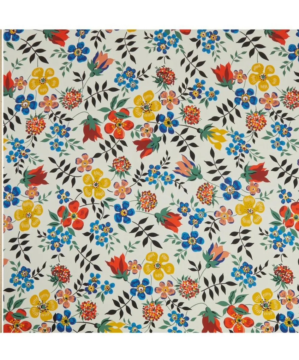 Liberty Fabrics Classic Silks|Silk Satin^Edenham Oasis Silk Satin