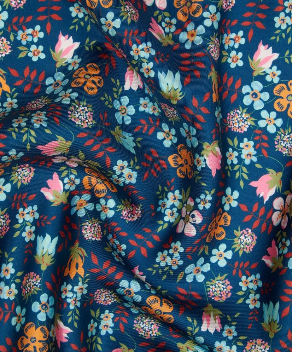 Liberty Fabrics Monument Twill|Classic Silks^Edenham Silk Twill