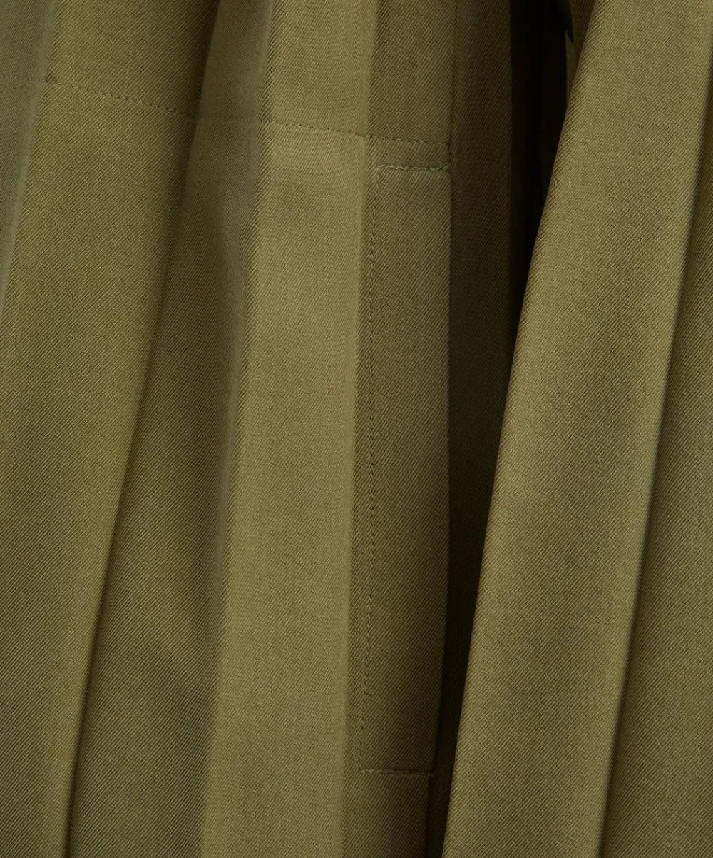 HOMME PLISSÉ ISSEY MIYAKE Coats & Jackets^EDGE ENSEMBLE Khaki Pleated Jacket