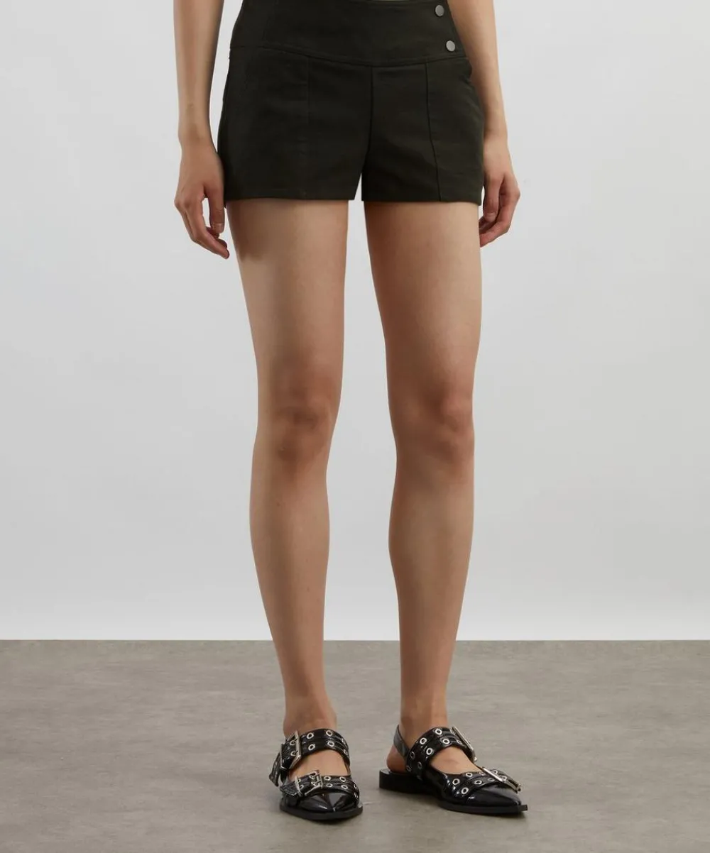 Peachy Den Trousers & Shorts^Edie Olive Shorts