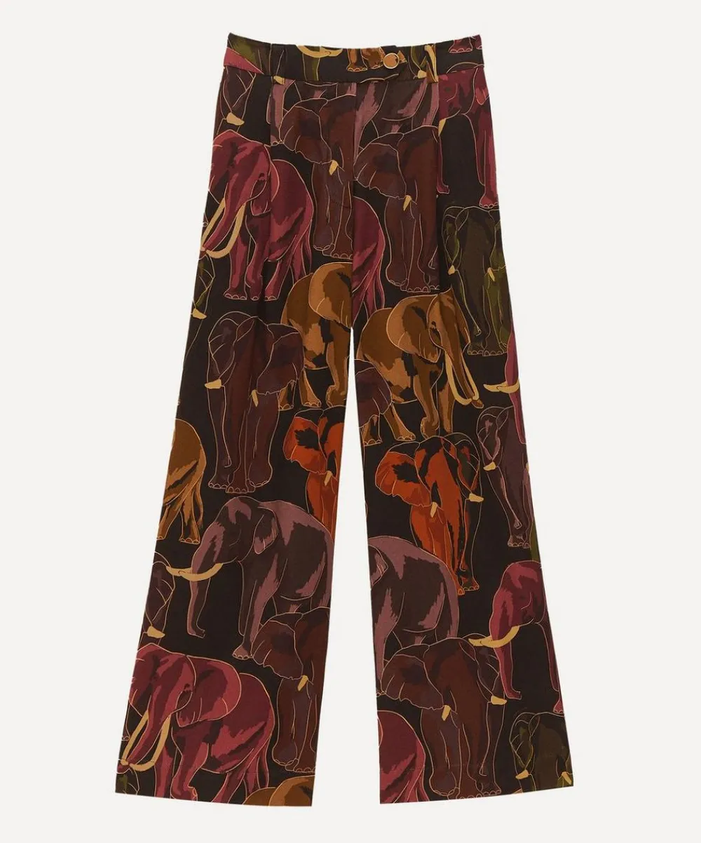 FARM Rio Trousers & Shorts^Elephants Brown Trousers