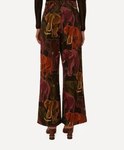 FARM Rio Trousers & Shorts^Elephants Brown Trousers