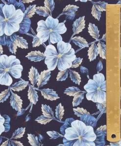 Liberty Fabrics Poplin^Embroidered Botanical Cotton Poplin