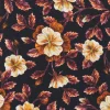 Liberty Fabrics Crepe De Chine^Embroidered Botanical Crepe de Chine