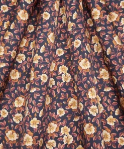 Liberty Fabrics Silk Satin^Embroidered Botanical Silk Satin