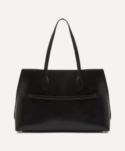 Toteme Bags^Embroidered Leather Lounge Tote Bag