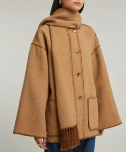 Toteme Coats & Jackets^Embroidered Scarf Jacket