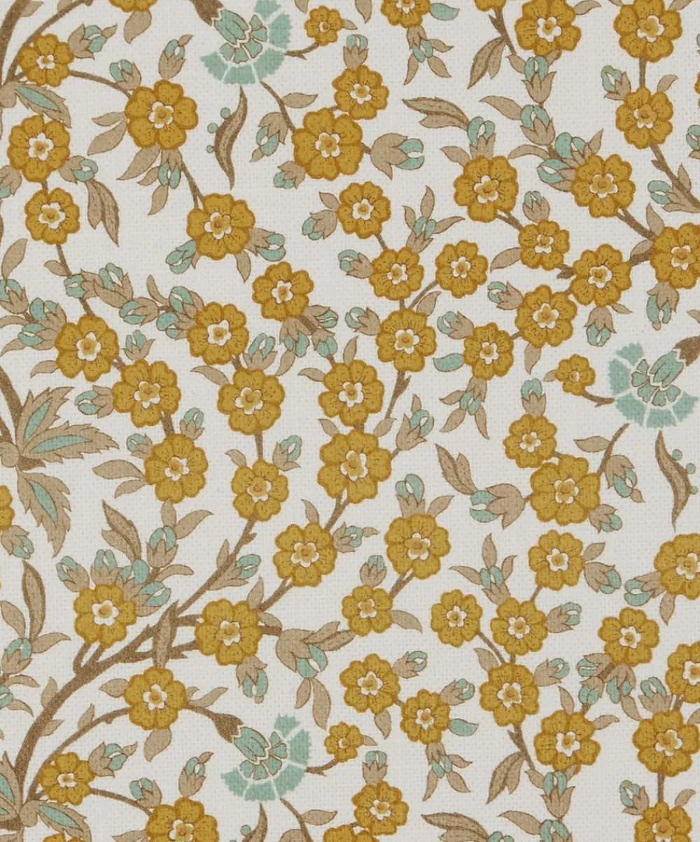 Liberty Interiors Furnishing Fabrics^Empress Vine Cotton in Fennel