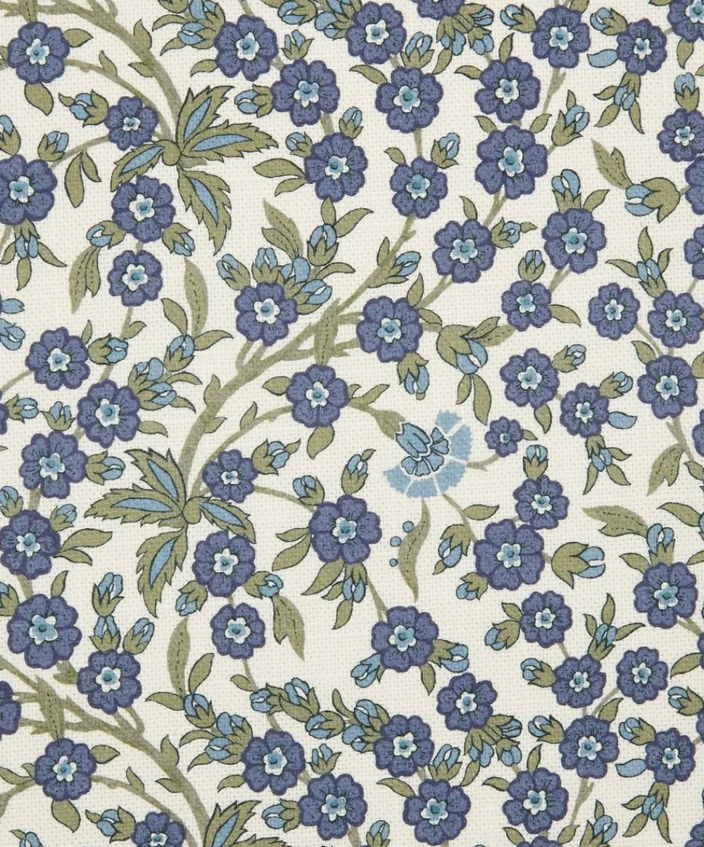 Liberty Interiors Furnishing Fabrics^Empress Vine Cotton in Flax Flower