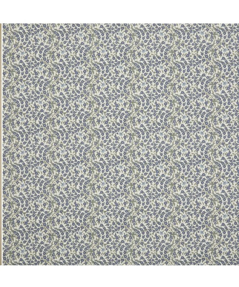 Liberty Interiors Furnishing Fabrics^Empress Vine Cotton in Flax Flower