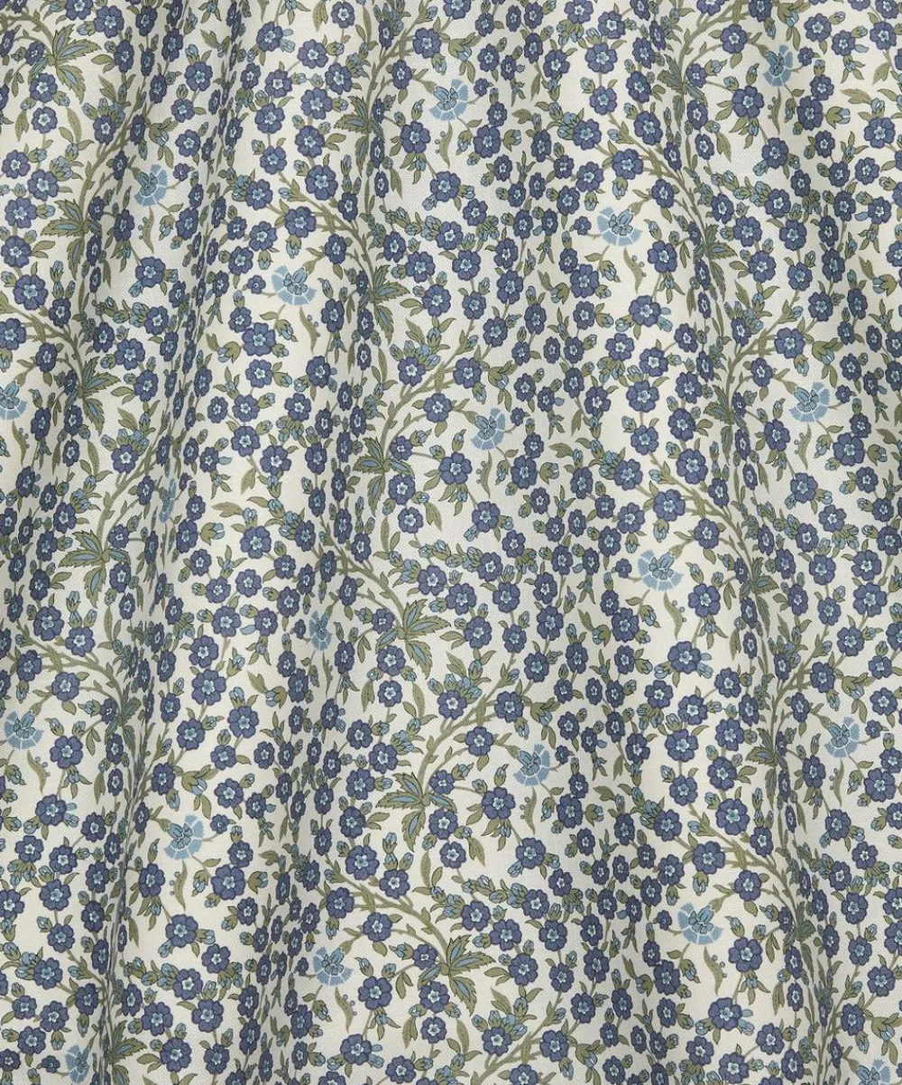 Liberty Interiors Furnishing Fabrics^Empress Vine Cotton in Flax Flower