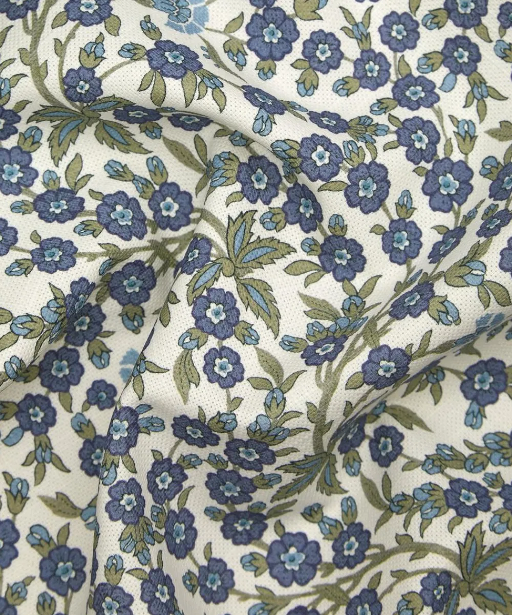 Liberty Interiors Furnishing Fabrics^Empress Vine Cotton in Flax Flower