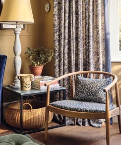 Liberty Interiors Furnishing Fabrics^Empress Vine Cotton in Ink