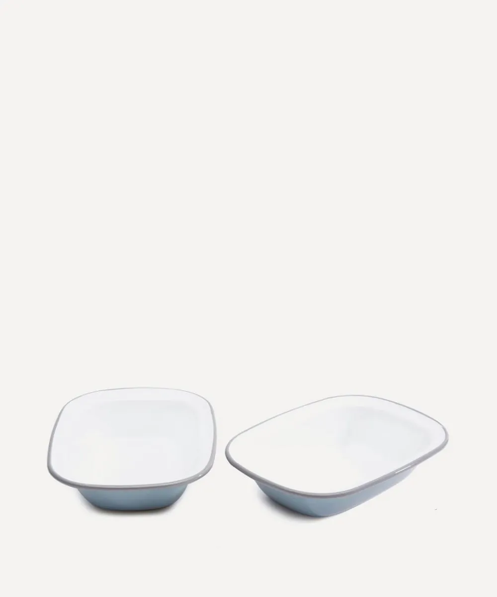 Falcon Cookware|Tableware^Enamelware Pie Dishes Set of Four