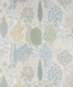 Liberty Interiors Wallpaper|Wallpaper^Enchanted Wood in Pewter