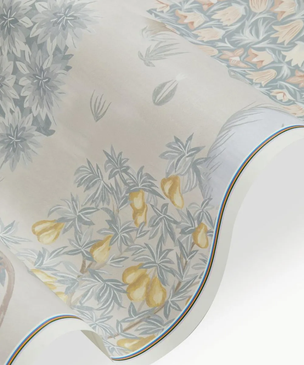 Liberty Interiors Wallpaper|Wallpaper^Enchanted Wood in Pewter