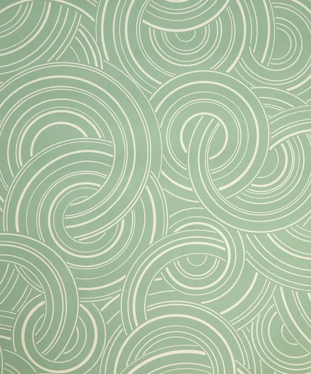 Liberty Interiors Wallpaper^Endless Knots in Artichoke