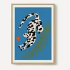 PSTR Studio Wall Art|Living Room^Enikő Eged Leopard II Framed Print